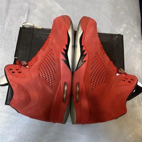 Air Jordan 5 Retro Red Suede 2017 Size 13 main image 6